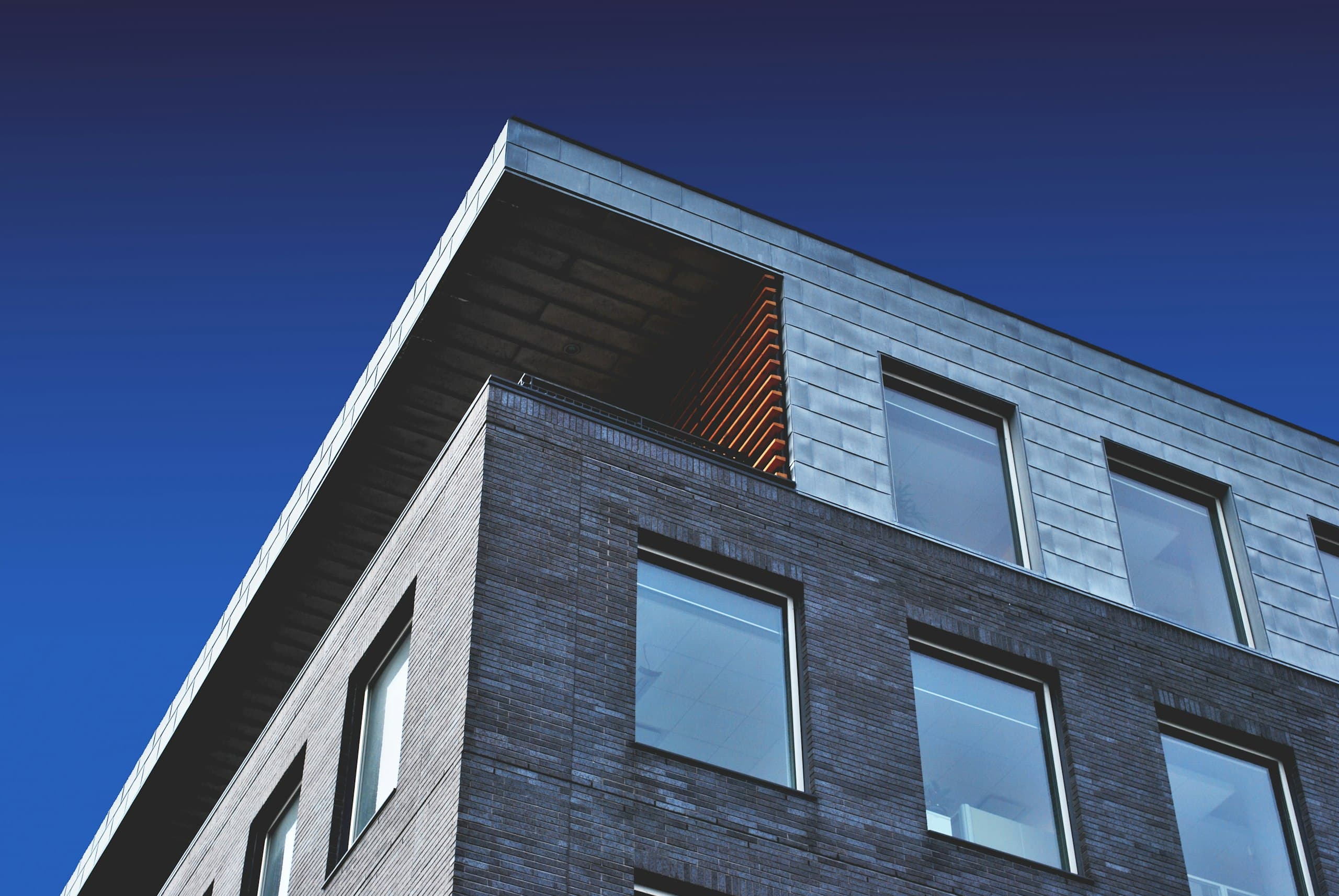 Multi-story commercial building exterior