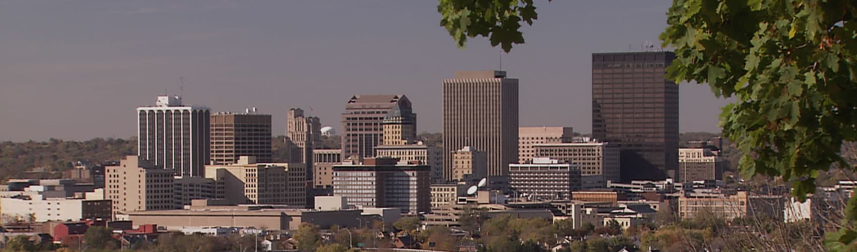 Dayton, Ohio downtown skyline — 1st Inspection Services Dayton, OH office